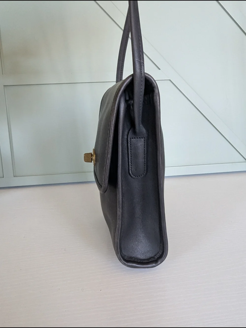 classic Vintage Coach Scooter Bag, a highly popular crossbody silhouette